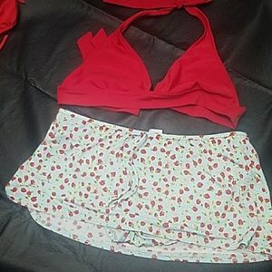 FINAL PRICE! Large Strawberry Bikini